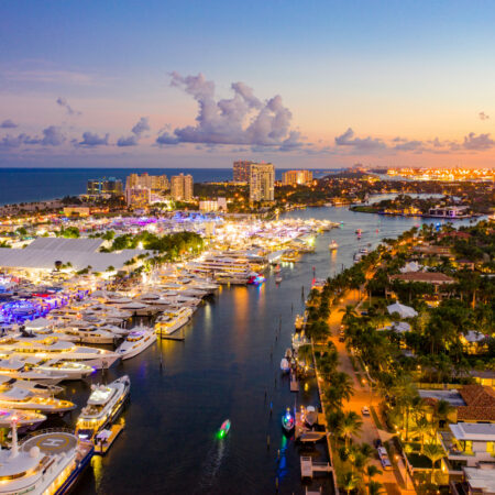 Twilight,Photo,Fort,Lauderdale,Boat,Show,2019